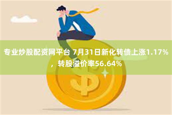 专业炒股配资网平台 7月31日新化转债上涨1.17%，转股溢价率56.64%